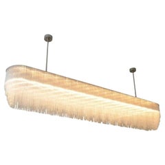 Custom Linear Chandelier - Brass - 9' long