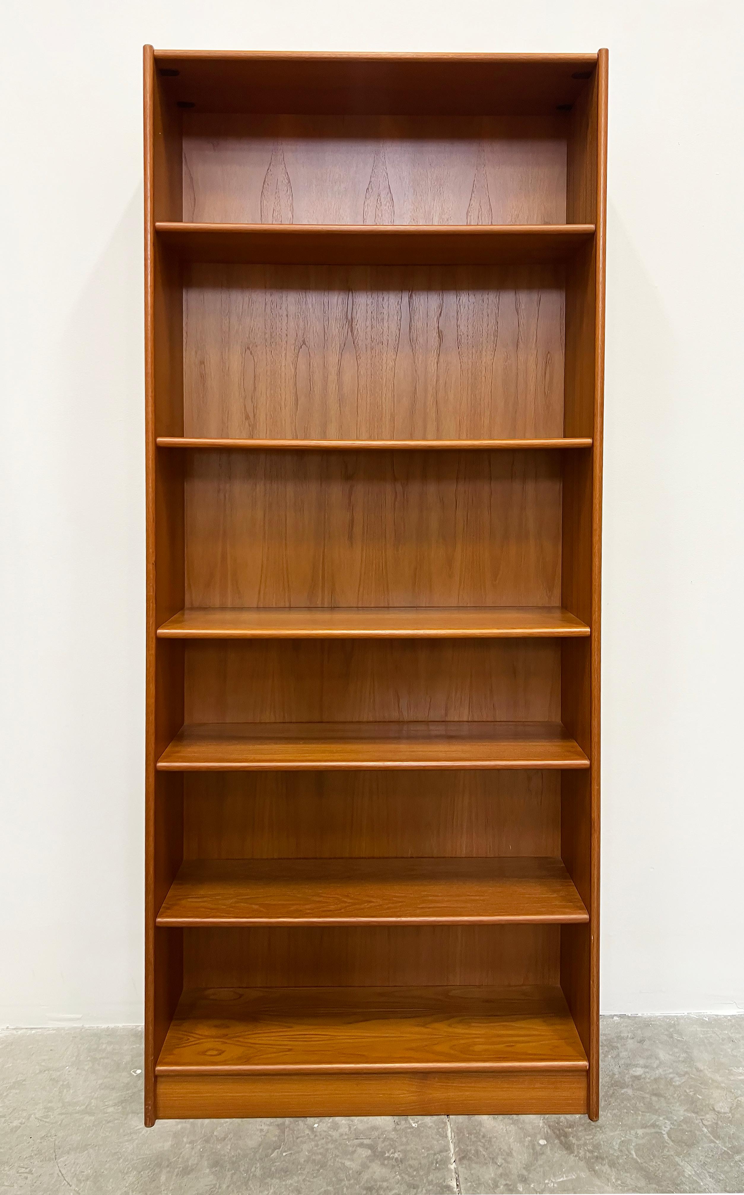 CUSTOM Listing 1960s Danish Modern Jesper Teak Bookcases Set of 4- In Good Condition In Miami, FL