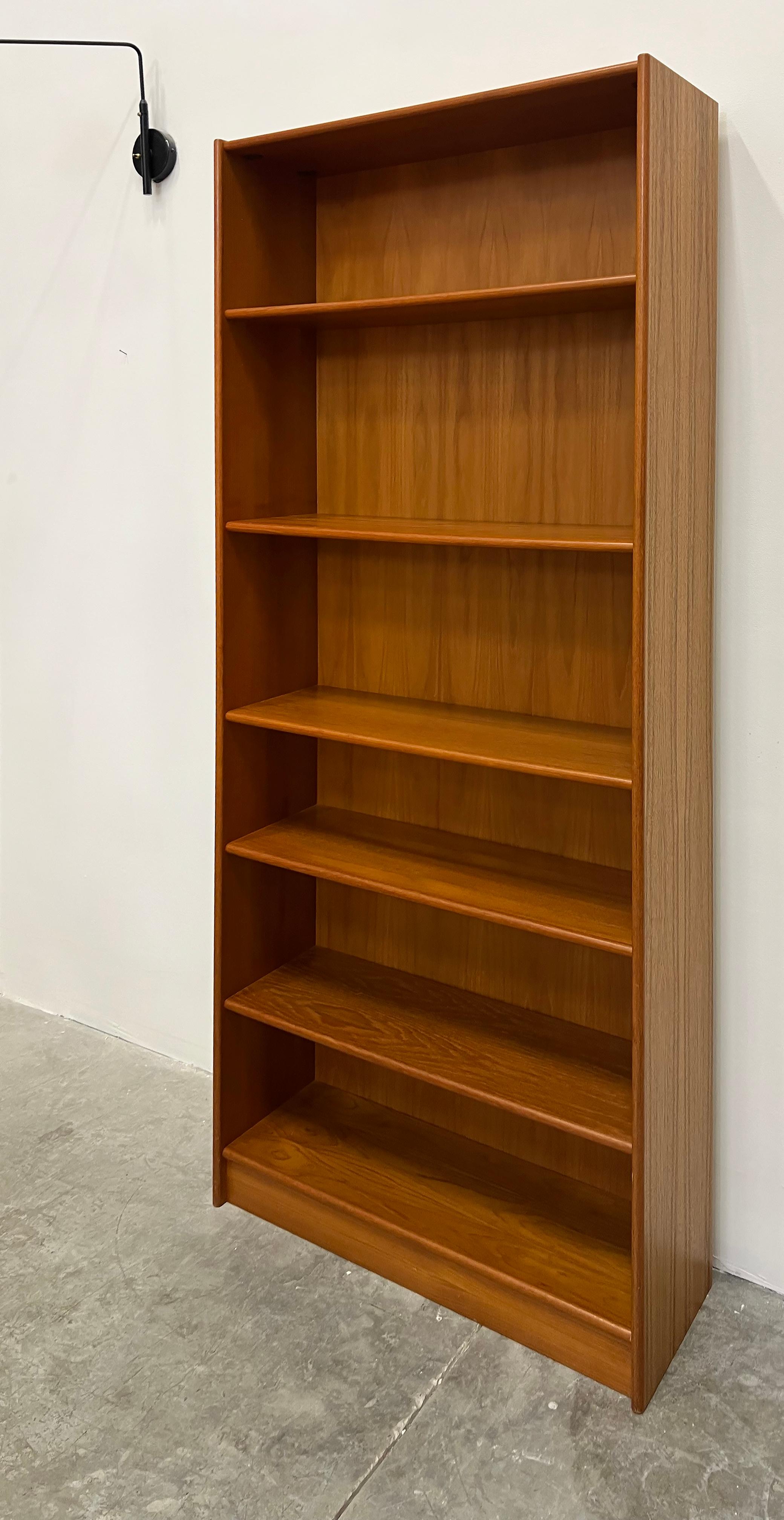 Metal CUSTOM Listing 1960s Danish Modern Jesper Teak Bookcases Set of 4-