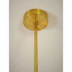 CUSTOM LISTING FOR ALESSANDRA: 30" drop rod, natural brass
