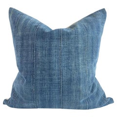 CUSTOM LISTING for Courtney Vintage Faded Blue Indigo Pillows with Insert