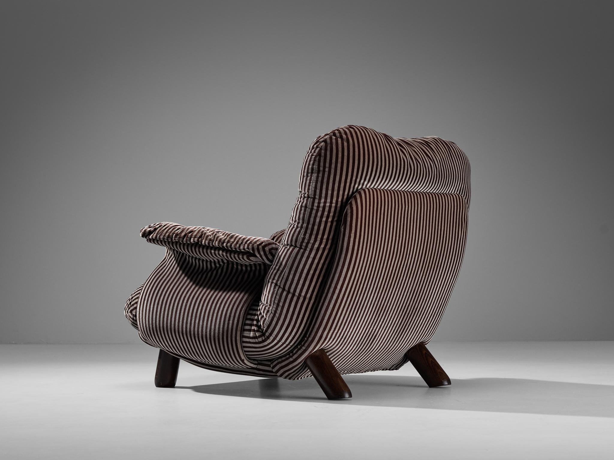 Post-Modern Custom listing for S: Cobianchi for Insa Lounge Chair & Charles Dudouyt Table