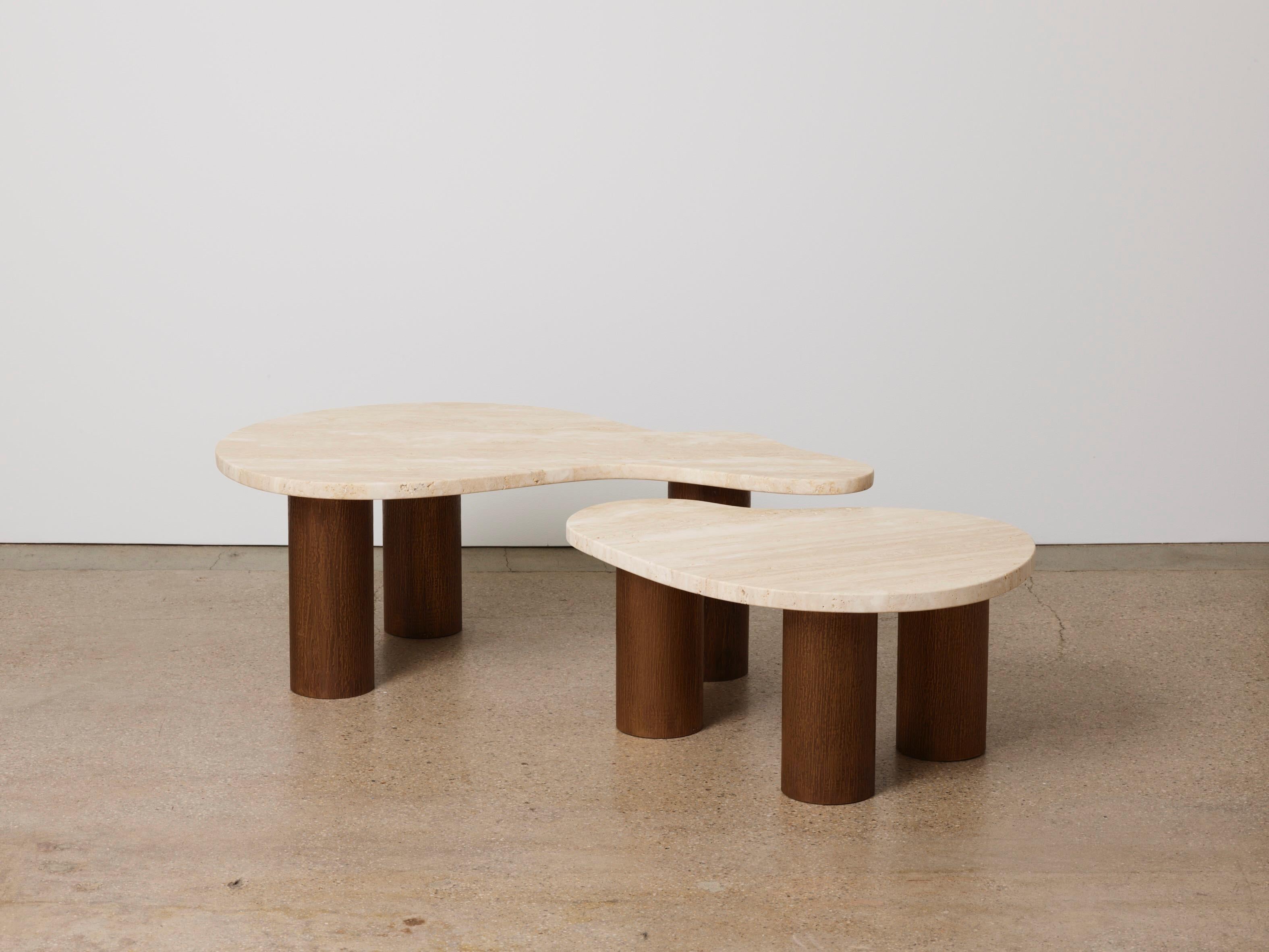 Custom Listing / Set of 2 Andrea and Luca Coffee Table by Umberto Bellardi Ricci In New Condition For Sale In Geneve, CH