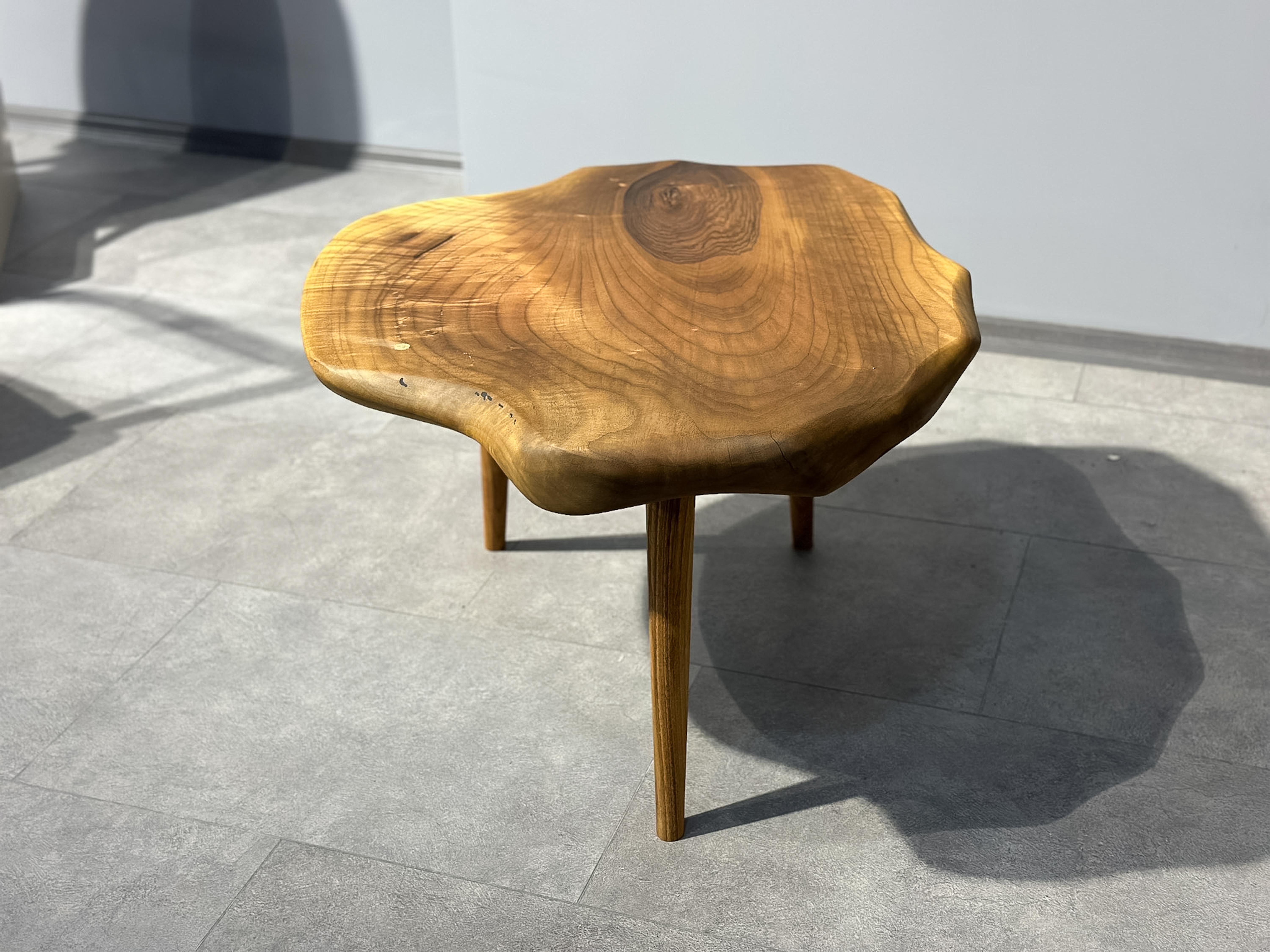 Tavolino in legno duro - Tavolino in Wood - Tavolo da centro personalizzato in vendita 4