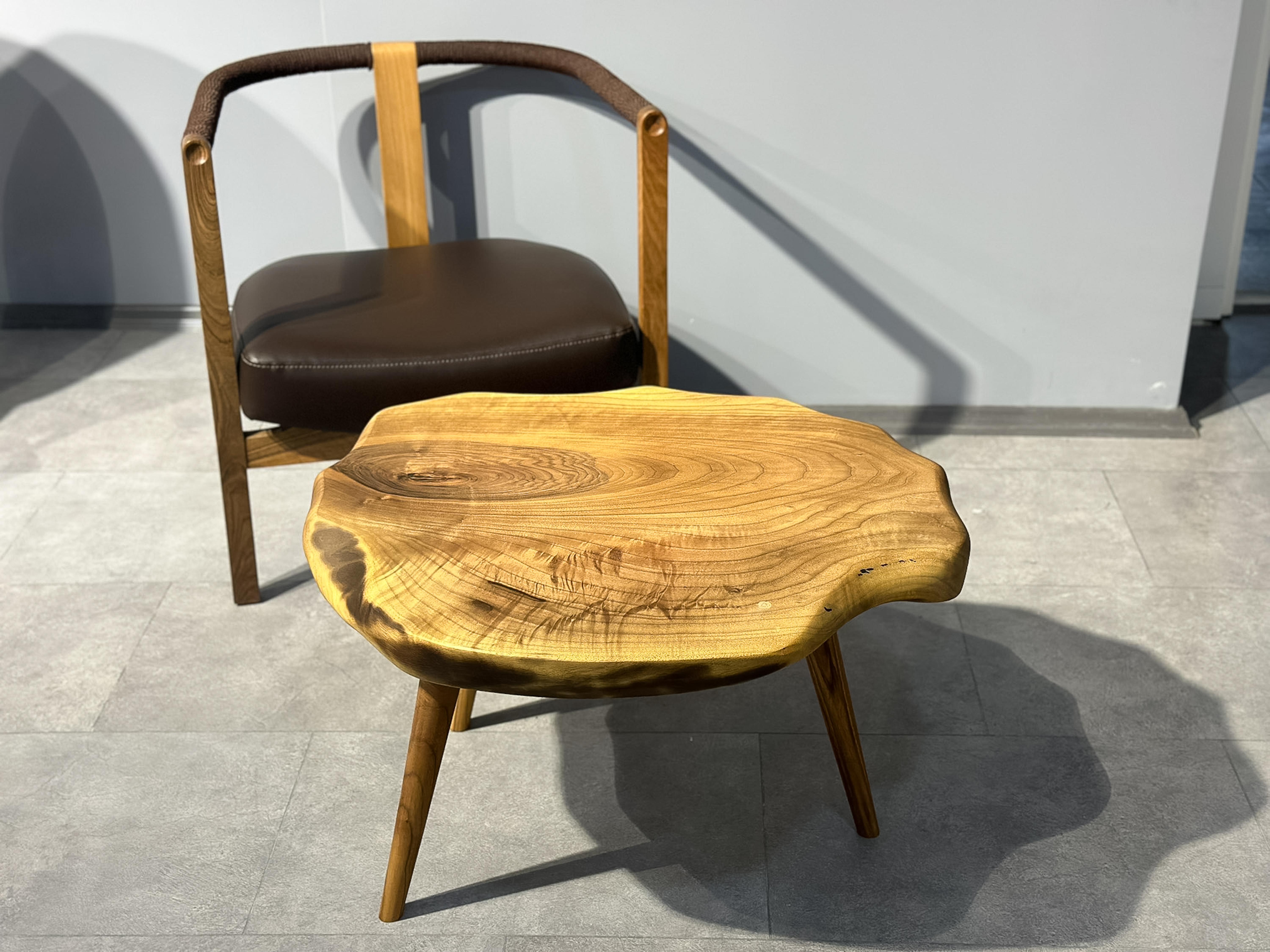 Resina Tavolino in legno duro - Tavolino in Wood - Tavolo da centro personalizzato in vendita