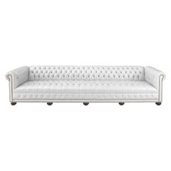 Custom Long Chesterfield Sofa