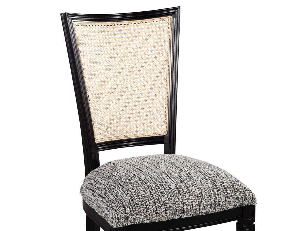 Custom Louis Pava Cane Back Side Chair For Sale 3