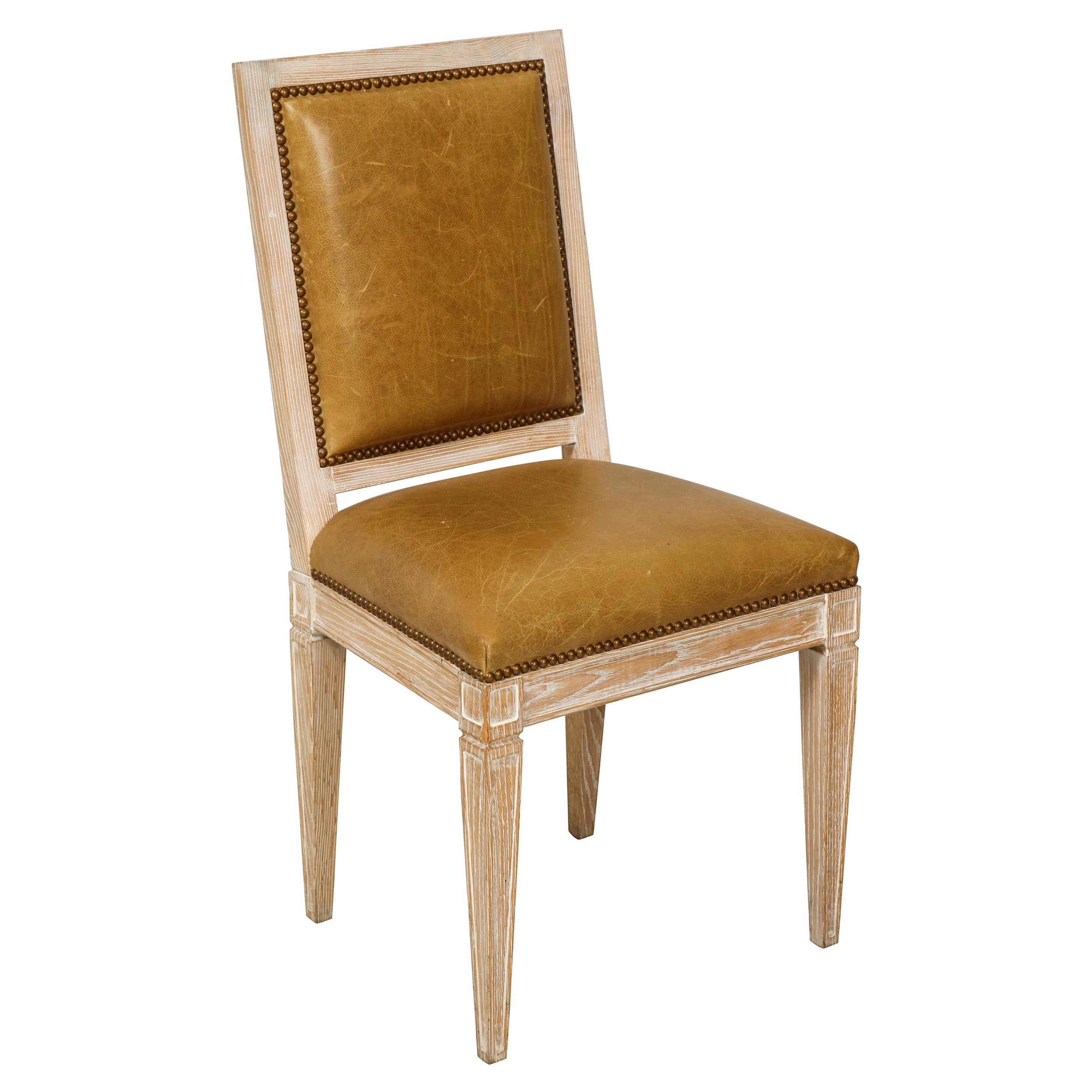 Custom Louis XVI Style Dining Chair