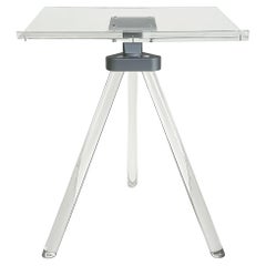 Custom Lucite, Cast Acrylic Tripod Book Stand for Taschen Style Oversized Books