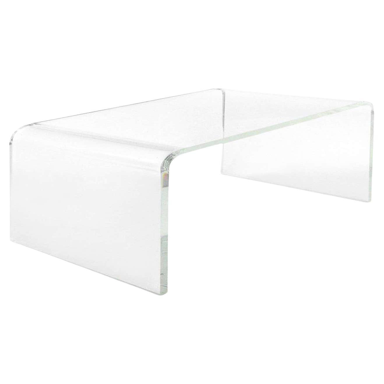 Mesa de centro cascada Lucite a medida