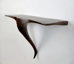 Custom LXV shelf in ebonized cherry