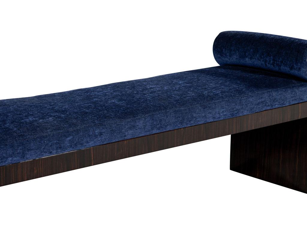 Custom Macassar Art Deco Inspired Bench by Carrocel 5
