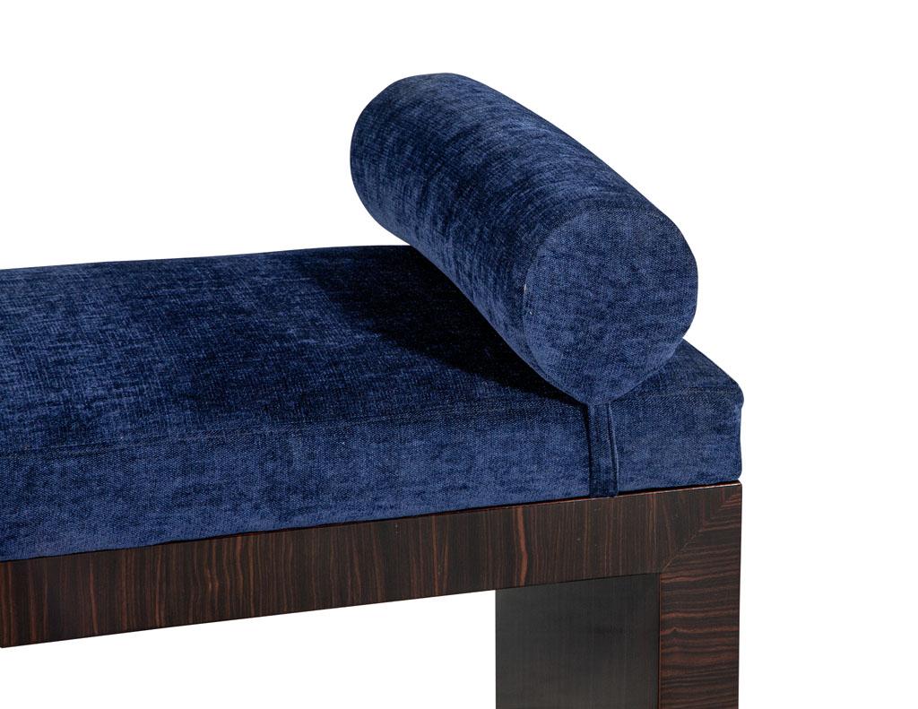 Custom Macassar Art Deco Inspired Bench by Carrocel 3