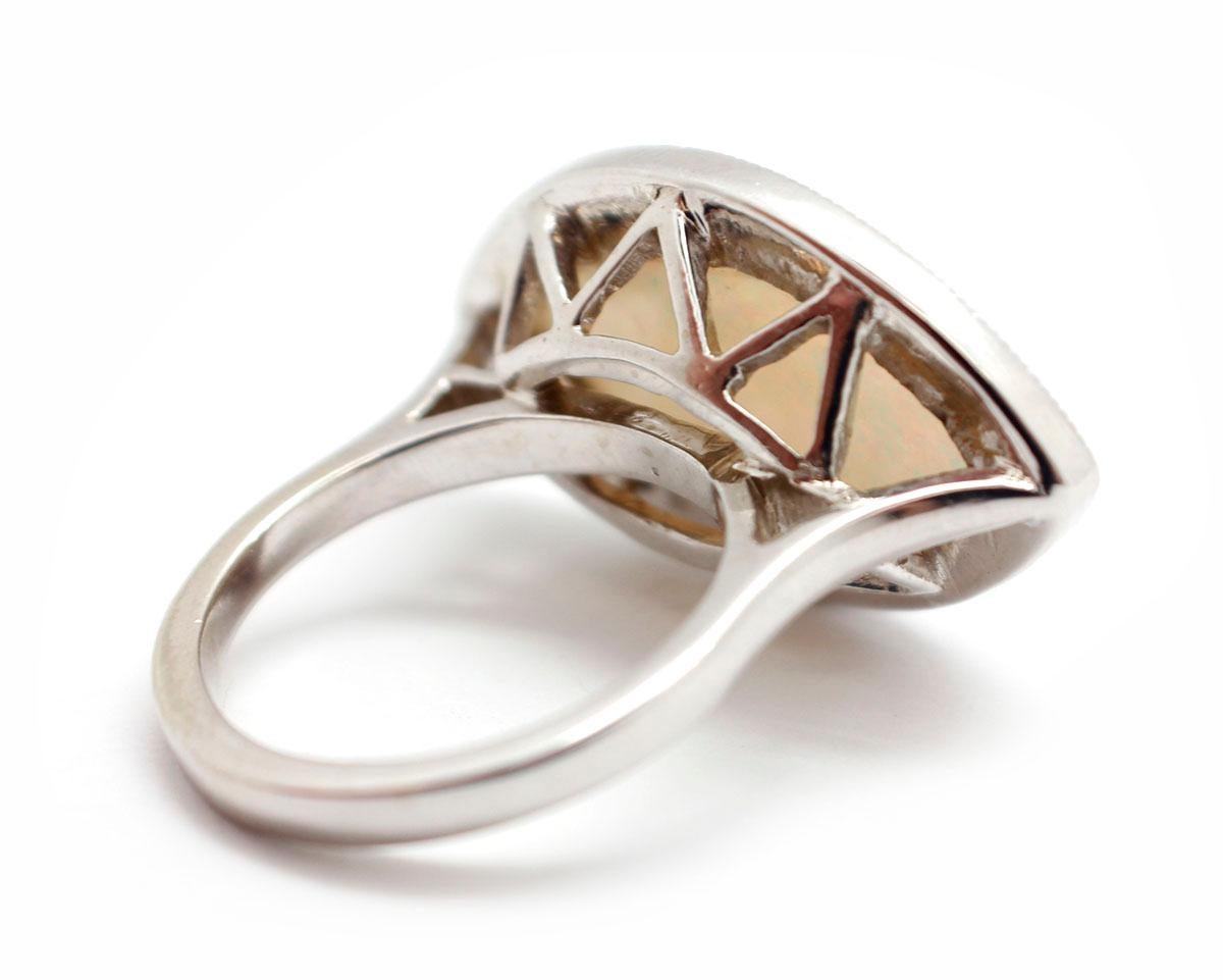custom made opal rings