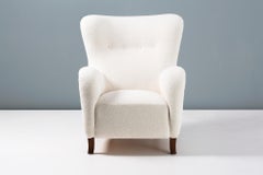 Silla de Ala Boucle Estilo Años 40 Hecha a Medida