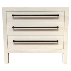 Custom Made 3 Drawer Night Stand in Painted Finish