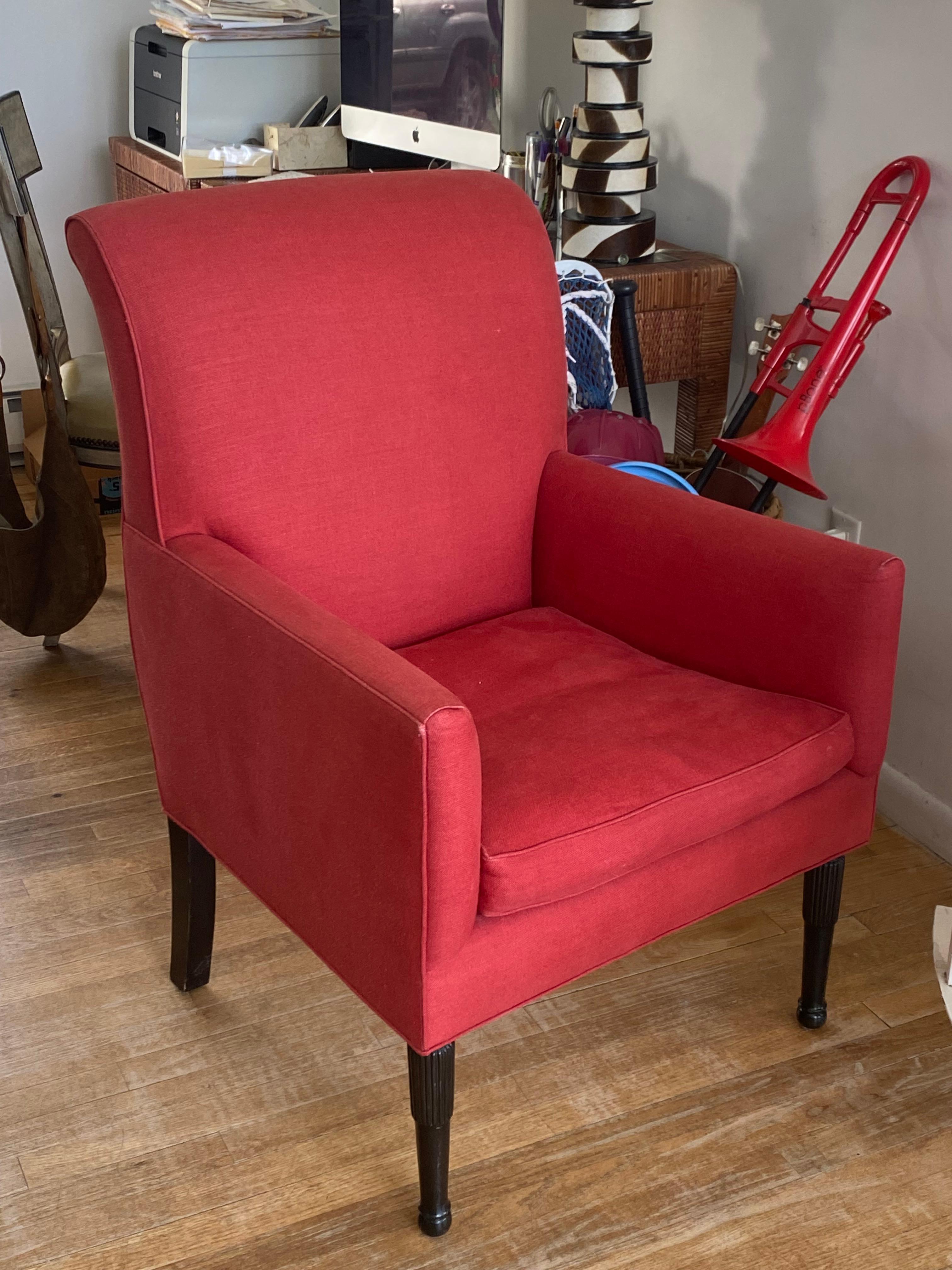 Custom Made Armchair by LA Based Designer Claudia Benvenuto For Sale 11