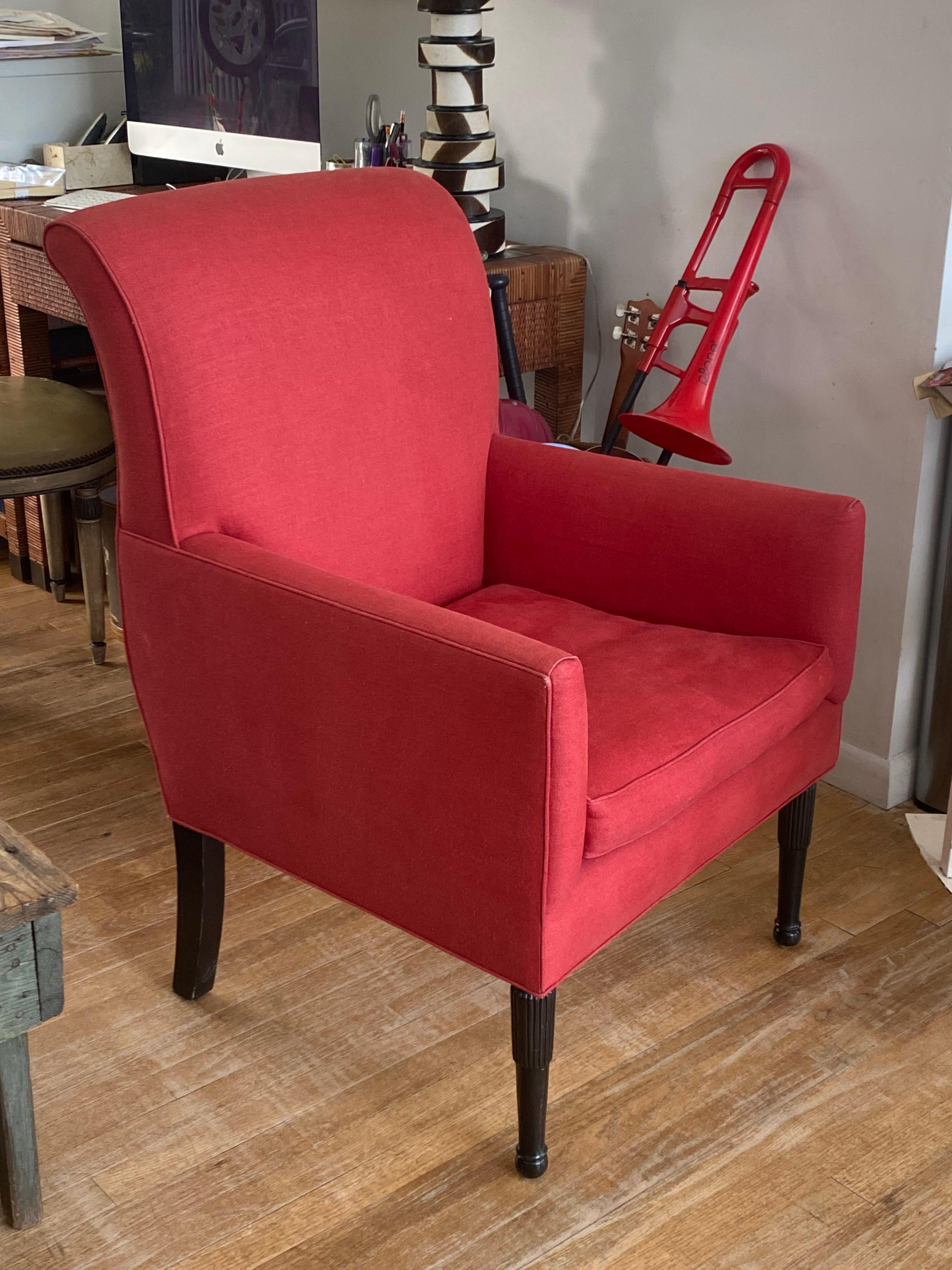 Custom Made Armchair by LA Based Designer Claudia Benvenuto For Sale 12