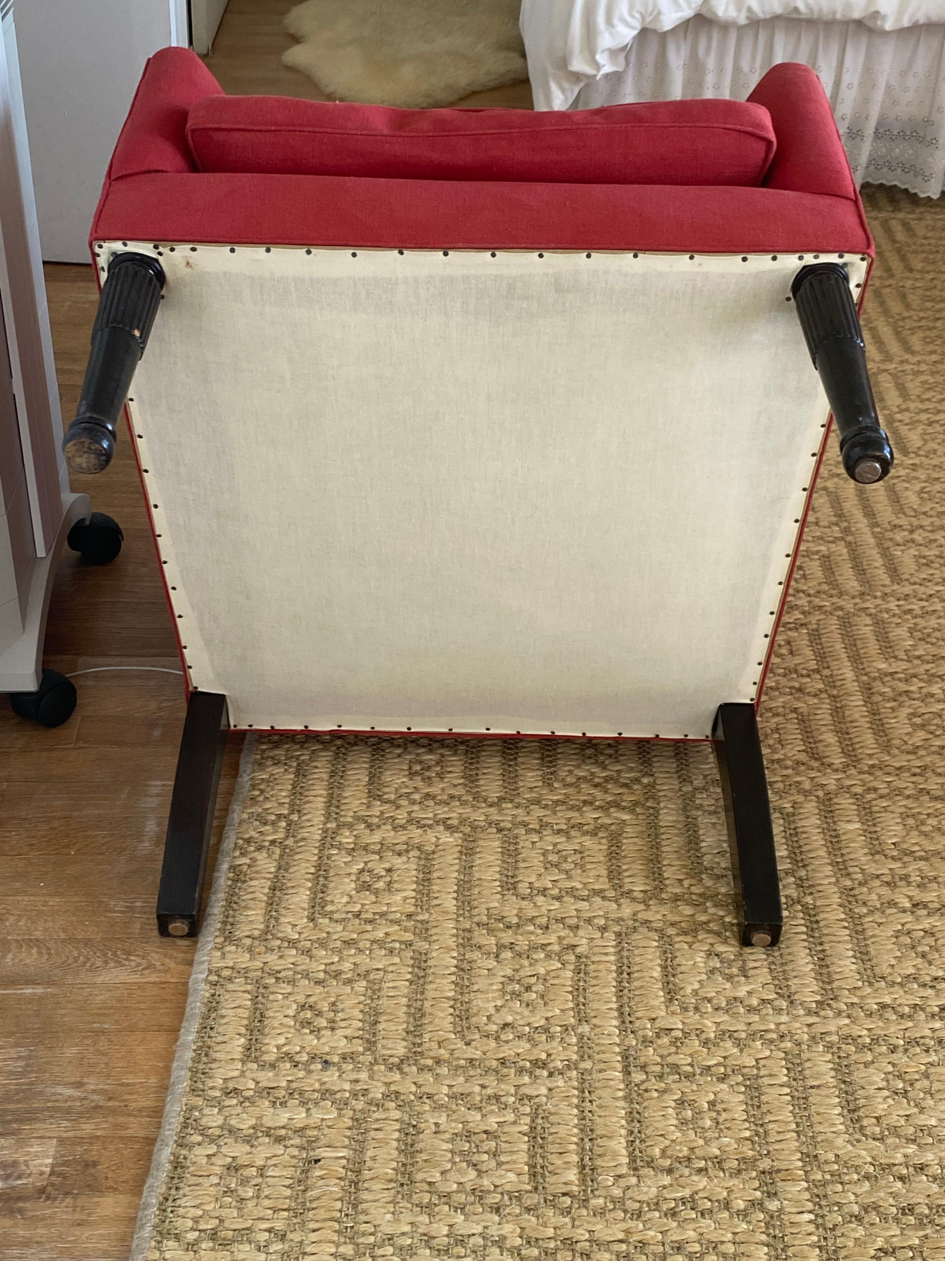 Custom Made Armchair by LA Based Designer Claudia Benvenuto For Sale 13