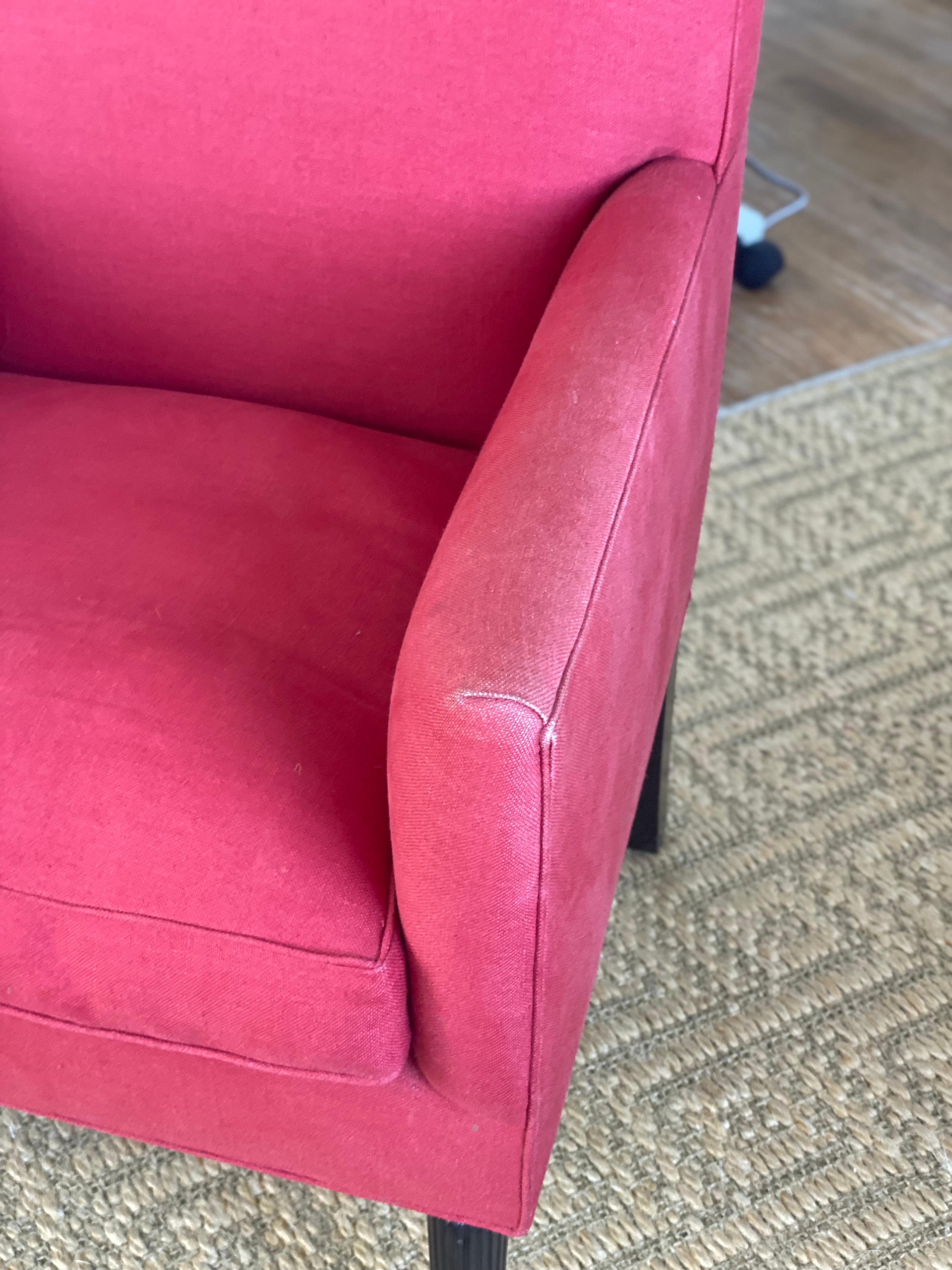 Custom Made Armchair by LA Based Designer Claudia Benvenuto For Sale 2