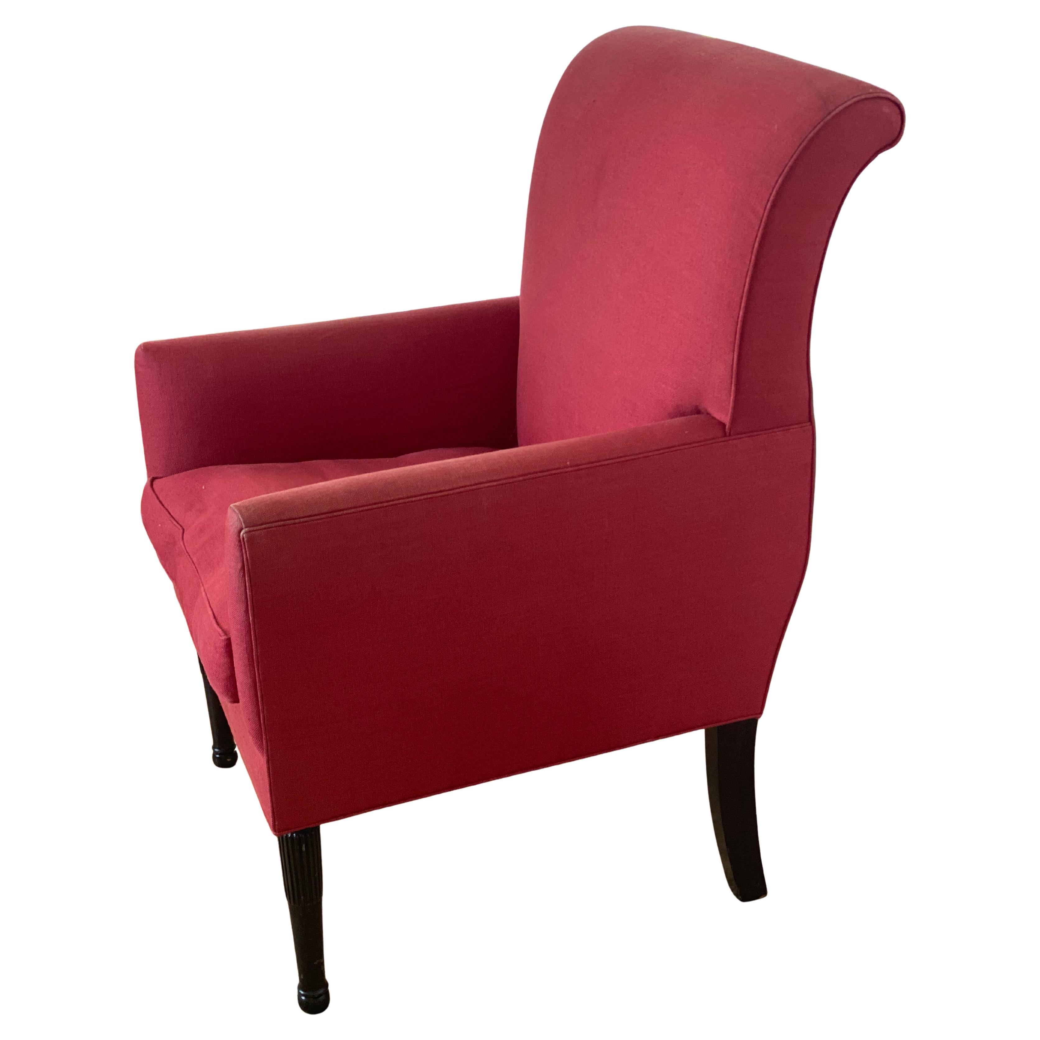 Custom Made Armchair by LA Based Designer Claudia Benvenuto For Sale