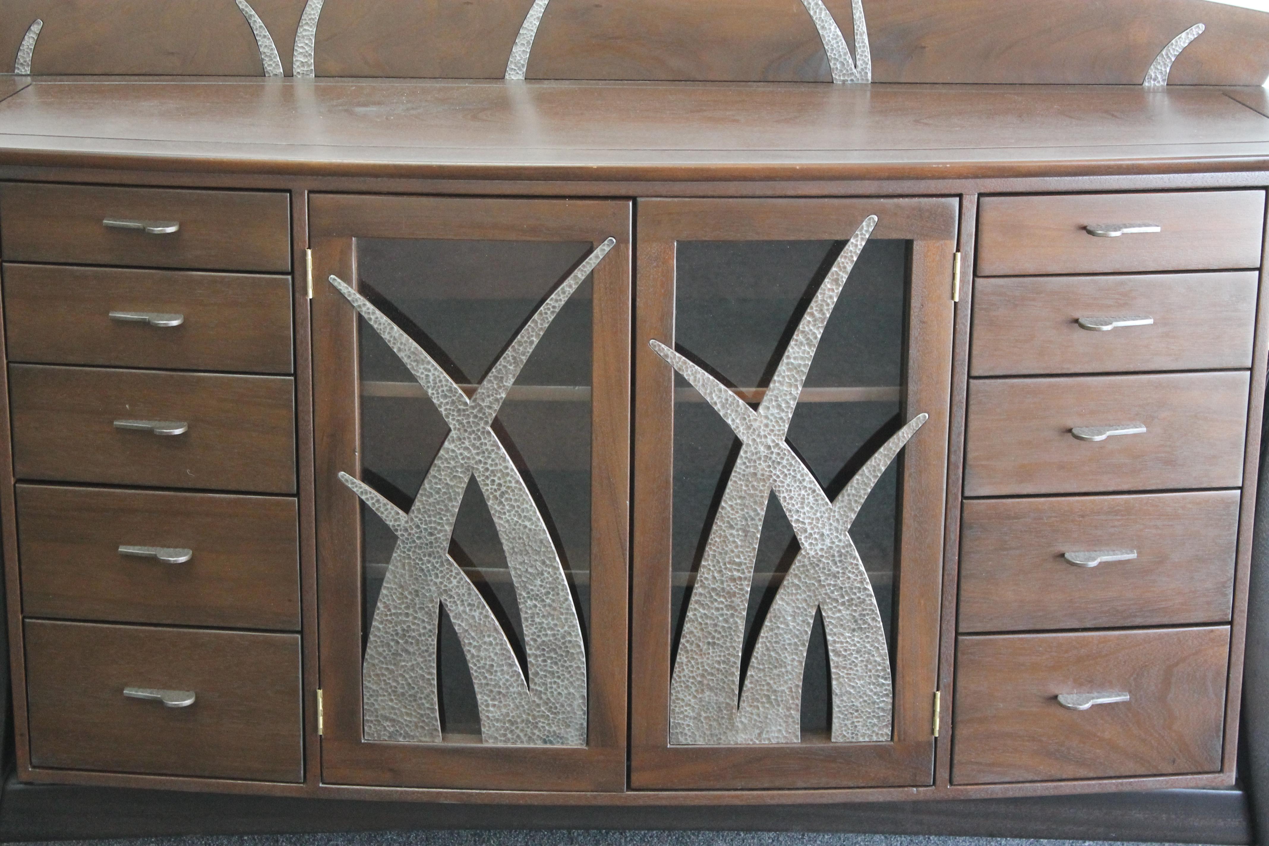 custom built sideboard