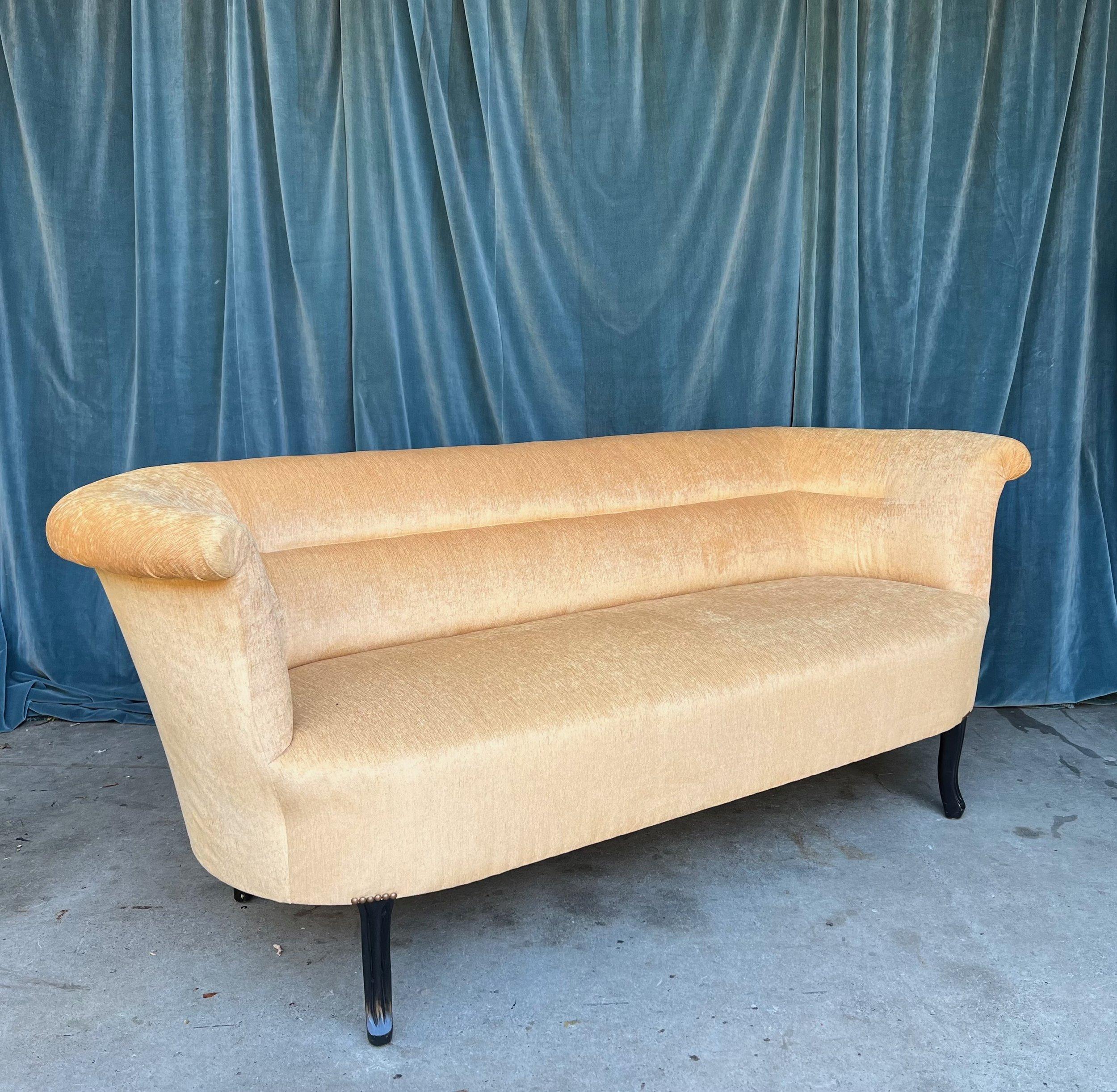 Custom Made Art Deco Style Sofa For Sale 1