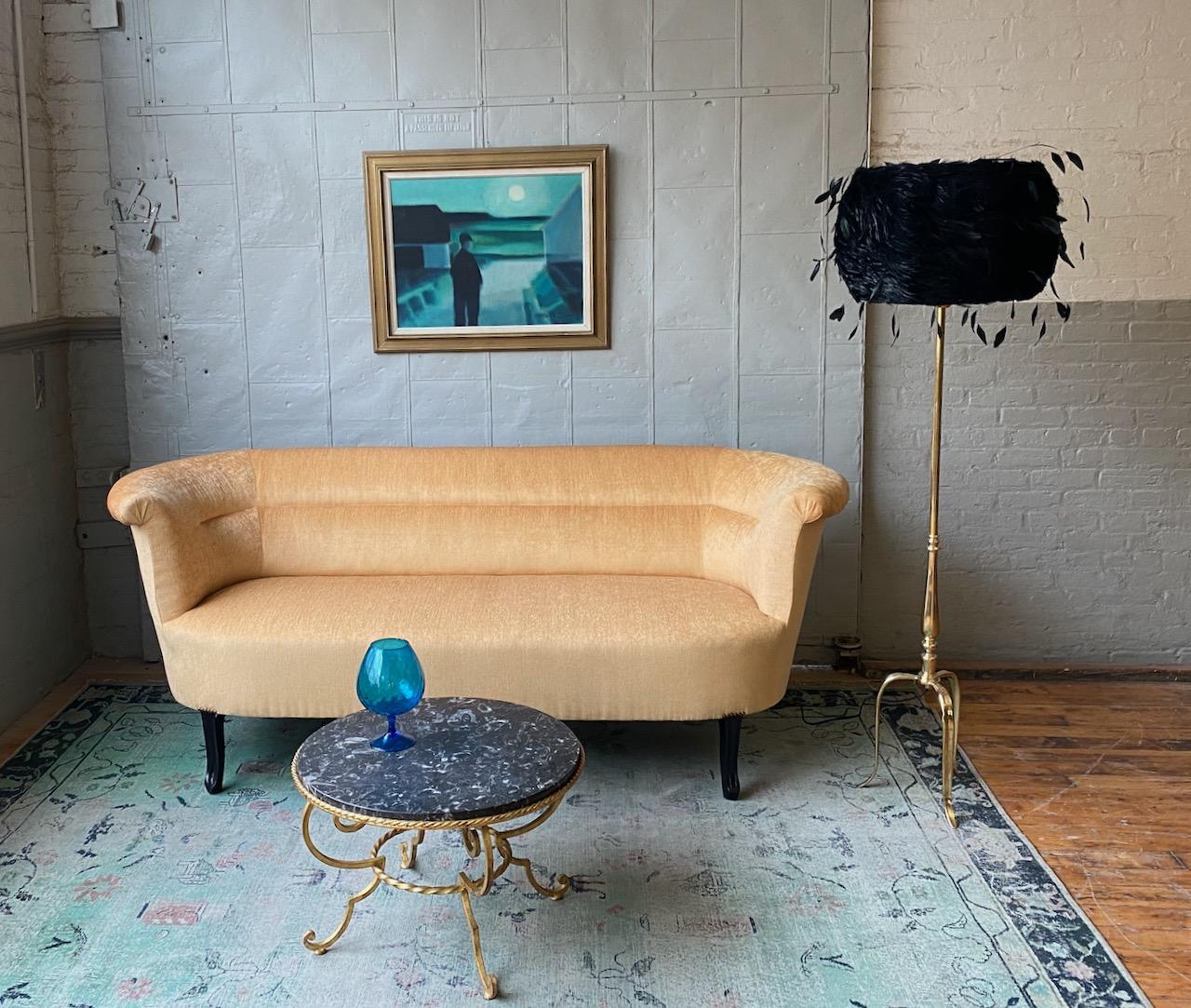 Custom Made Art Deco Style Sofa For Sale 4