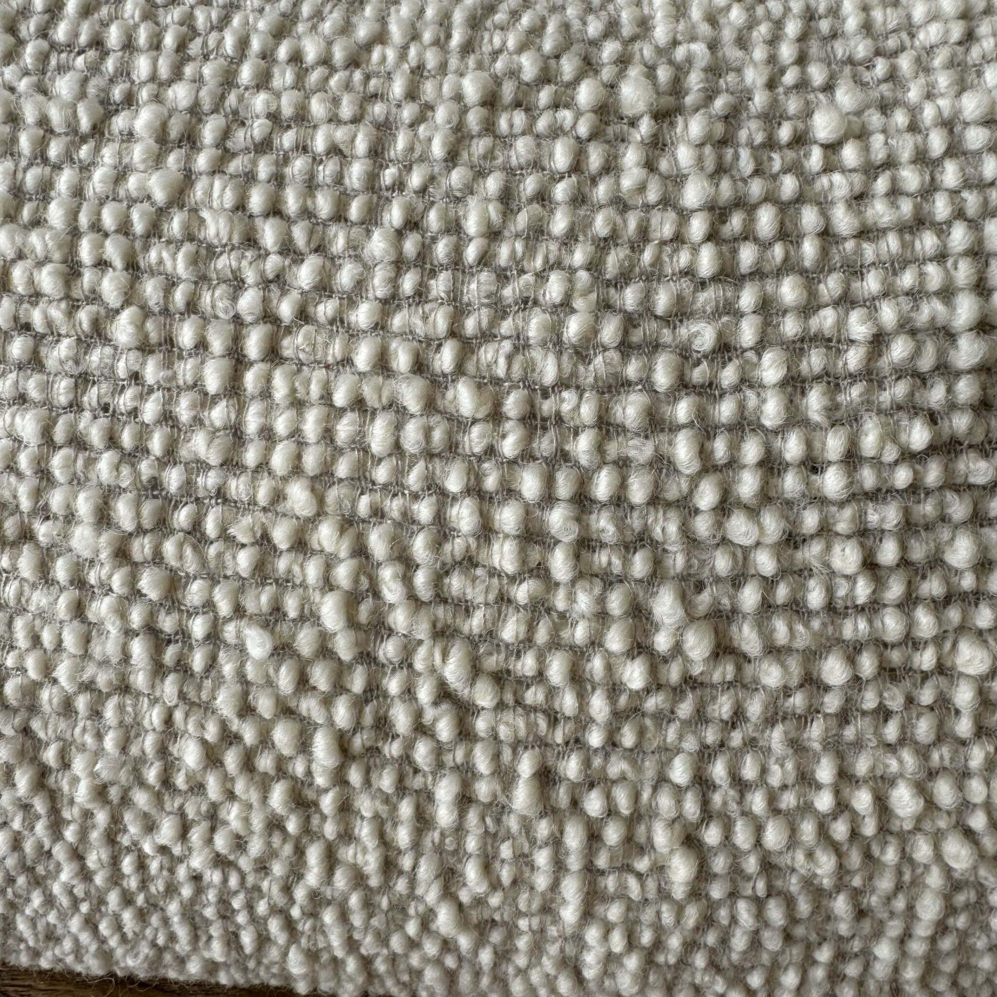 Contemporary Custom Made Belgium Wool Lumbar Pillow For Sale