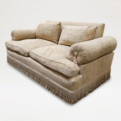 Custom-Made Bolster Arm 2-Seater Sofa