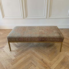 Custom Made Cocktail Ottoman from COM RUG for SARA