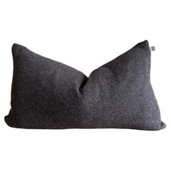 Custom Made Coco Alpaca Wool Lumbar Pillow with Insert