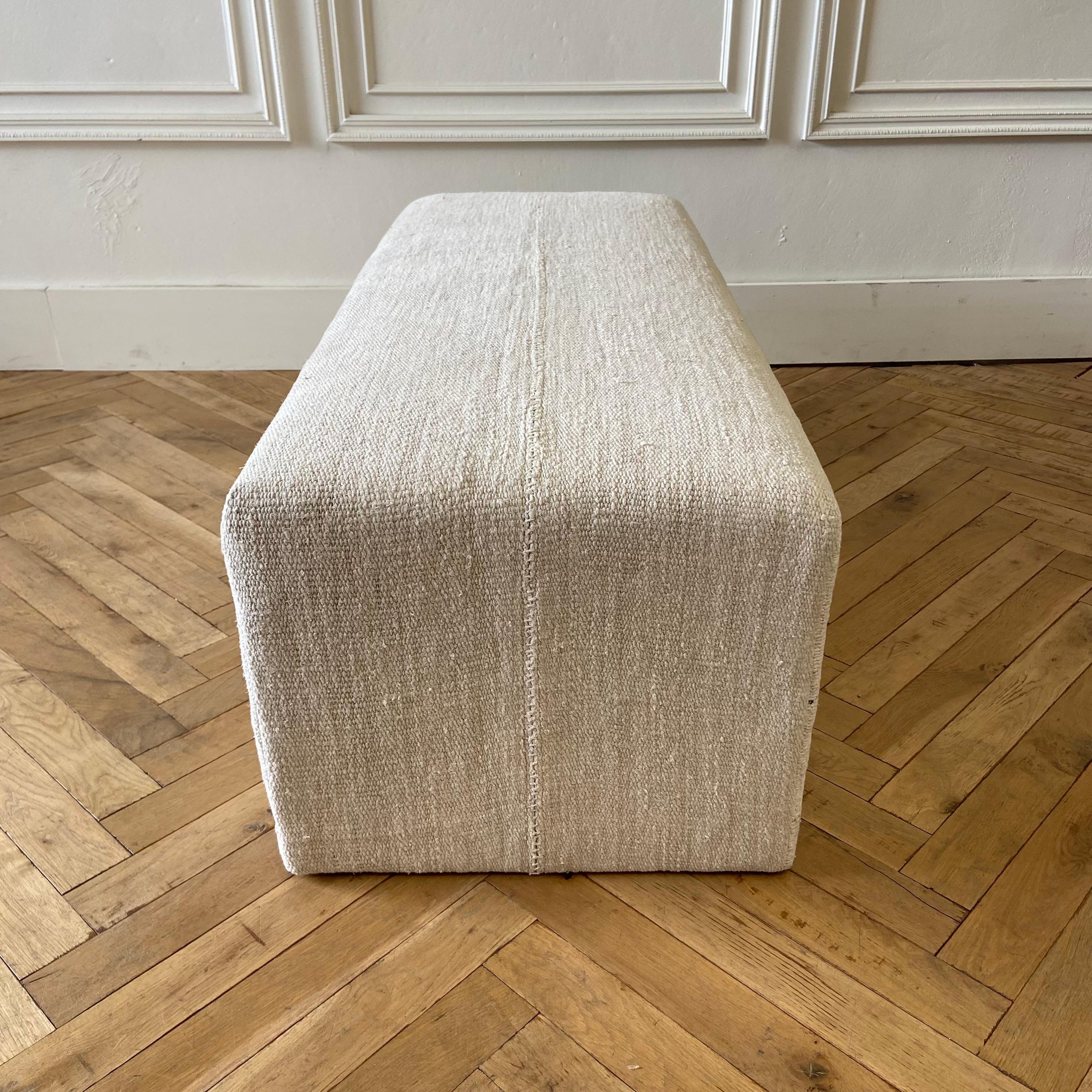 Custom Made Cube Bench or Cocktail Ottoman 1