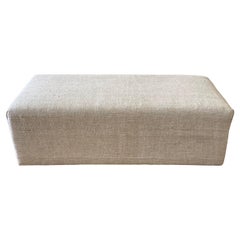 Vintage Custom Made Cube Bench or Cocktail Ottoman