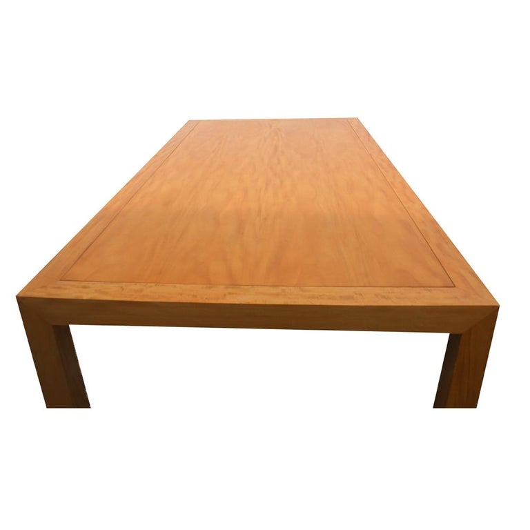 Custom Made Birdseye Maple Dining Table Desk For Sale at ...