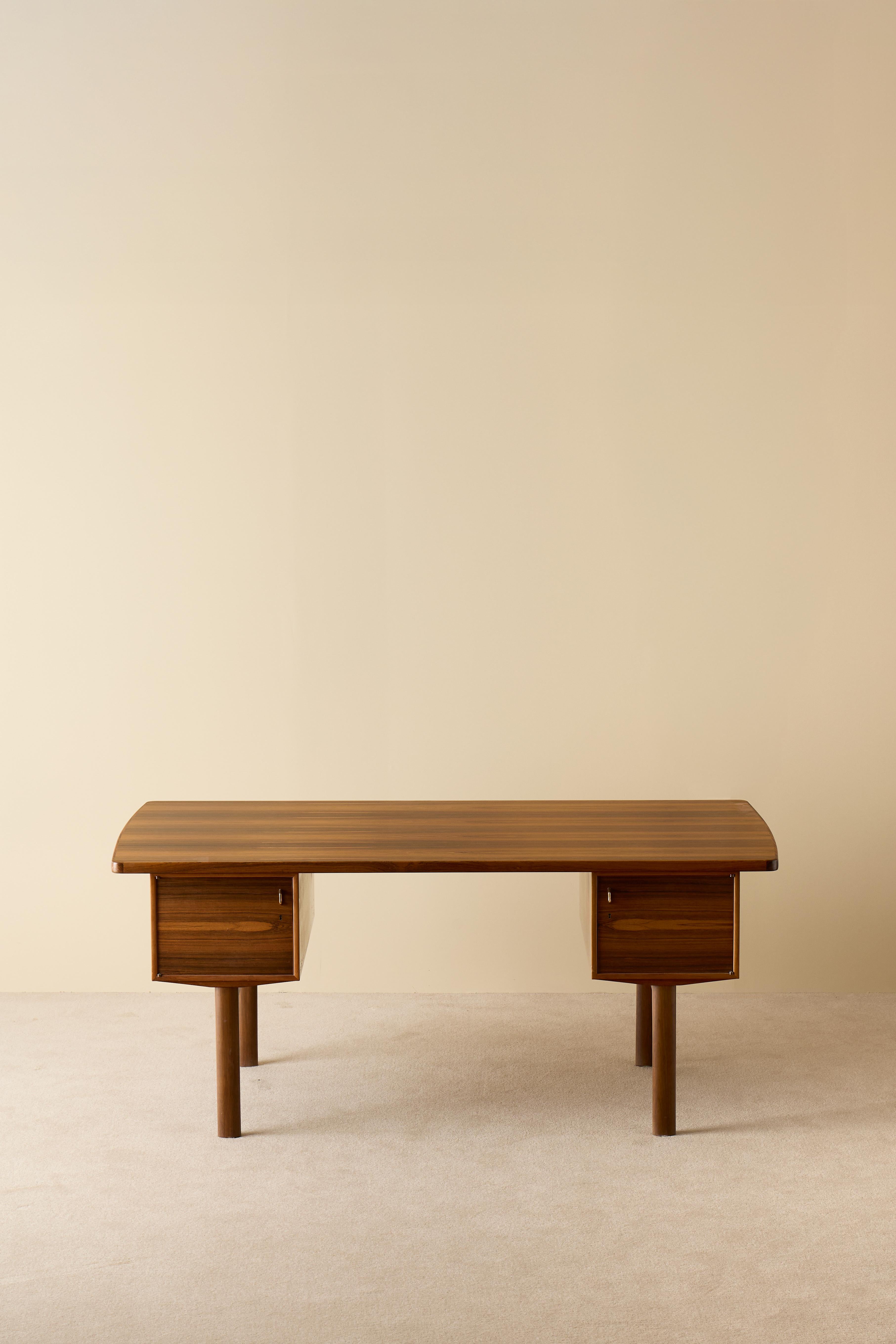 Scandinavian Modern Custom-Made Desk, Sweden, 1960s For Sale