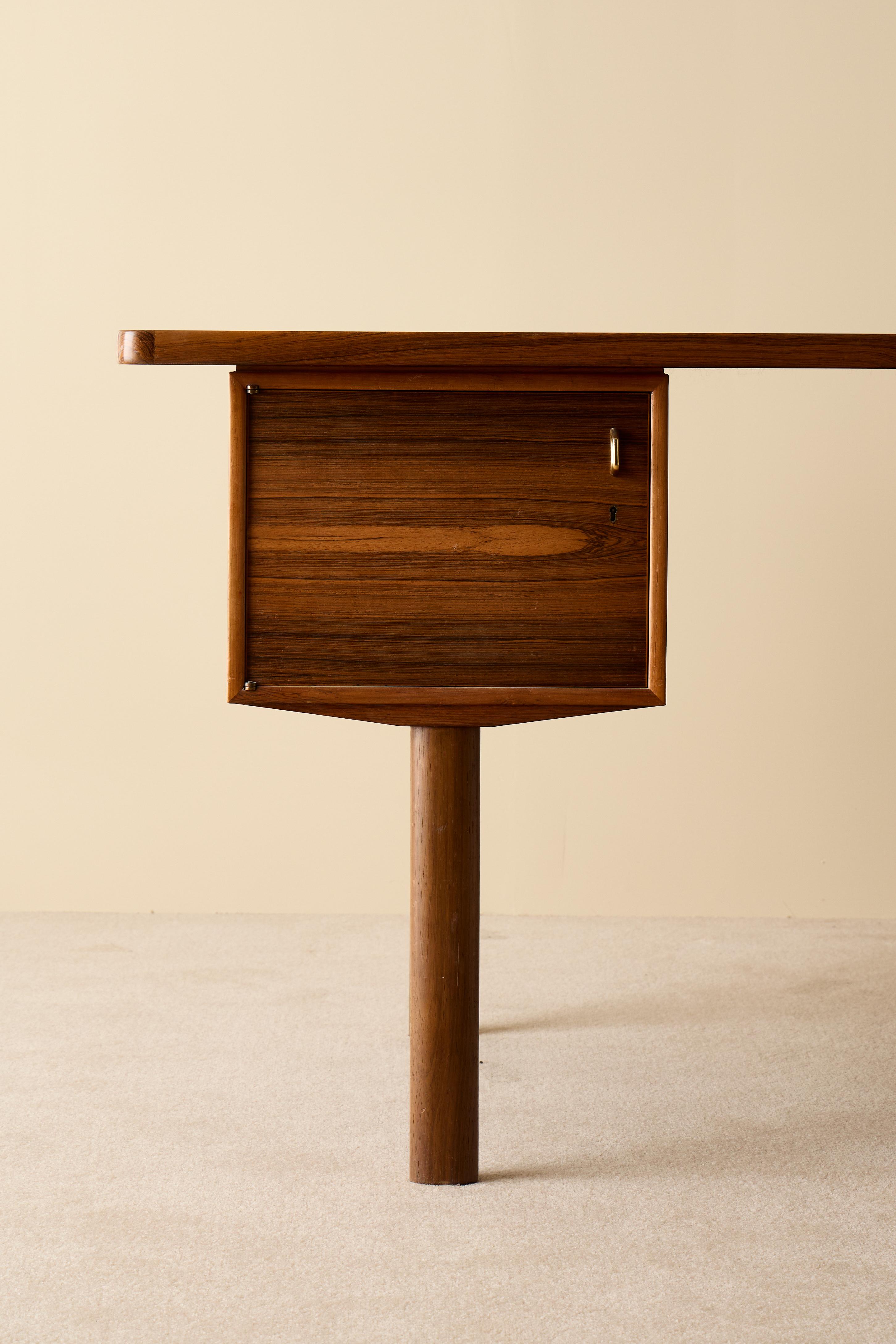 Swedish Custom-Made Desk, Sweden, 1960s For Sale