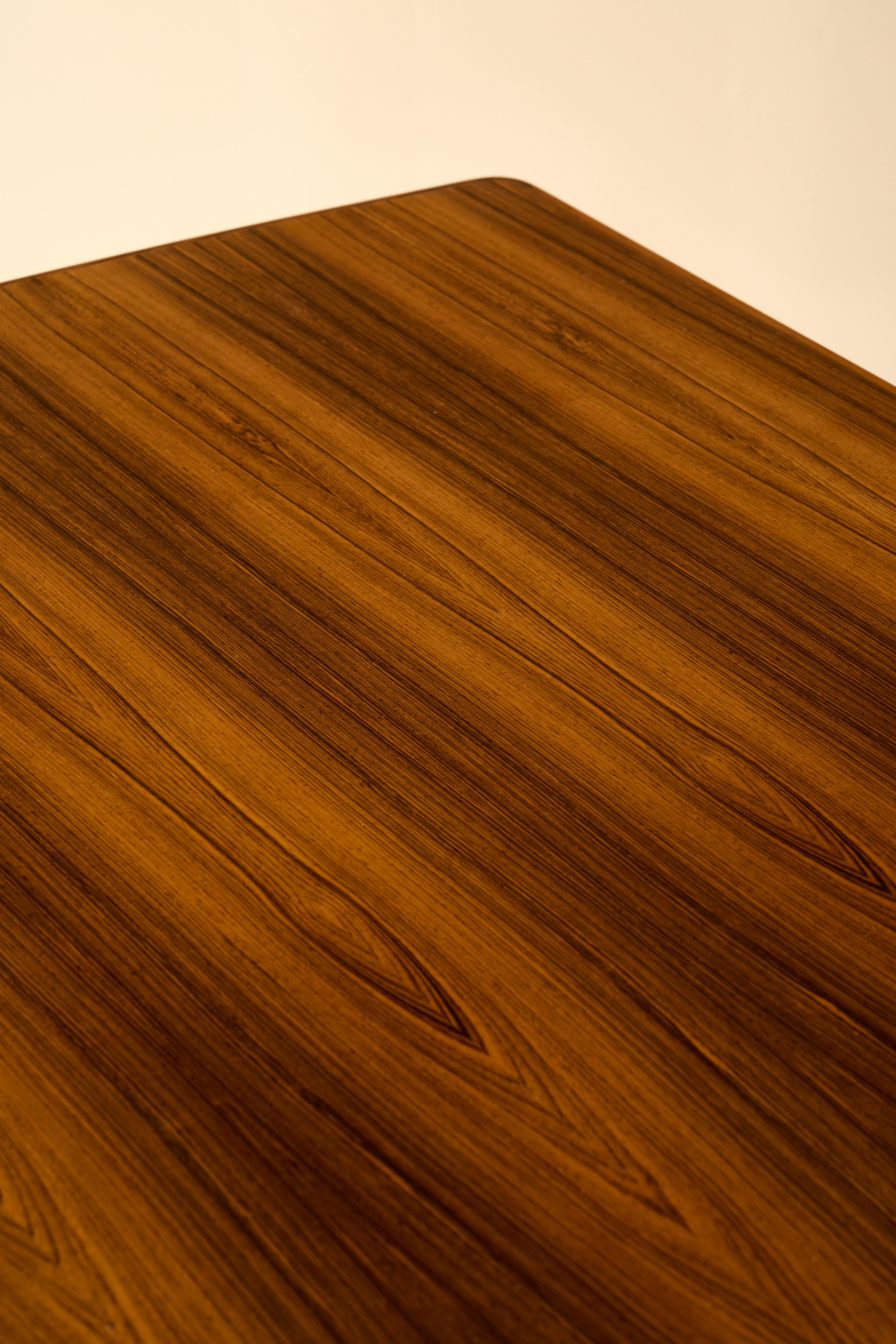 Walnut Custom-Made Desk, Sweden, 1960s For Sale