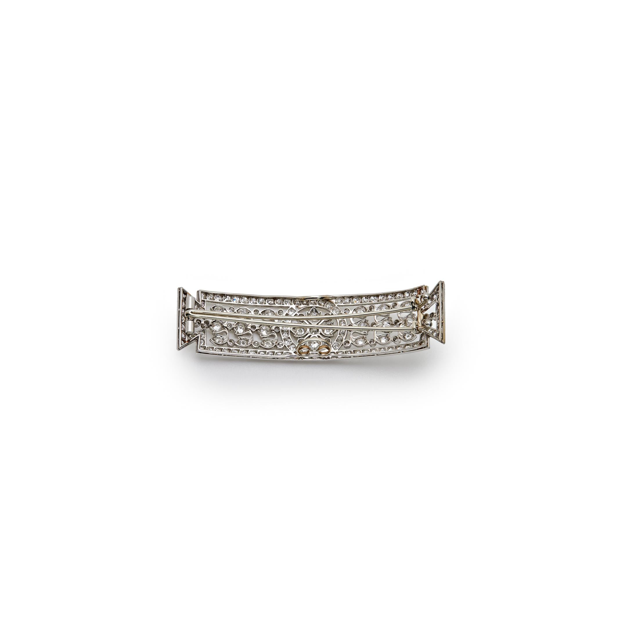CUSTOM MADE Diamant-Haarnadel im Zustand „Gut“ im Angebot in New York, NY