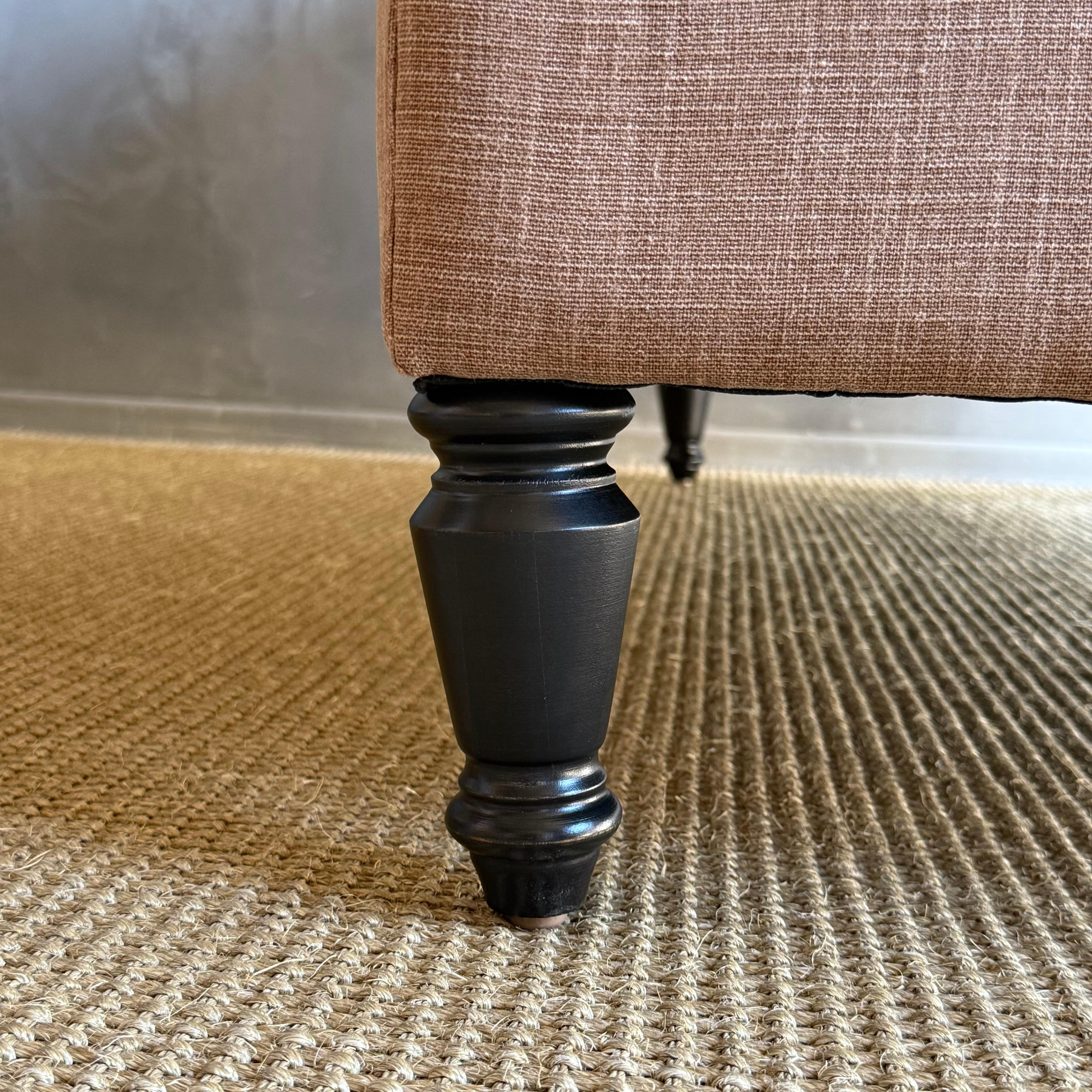 Custom Made Dining Banquette Bench Upholstered or Slip Covered COM In New Condition For Sale In Old Town Orange, CA