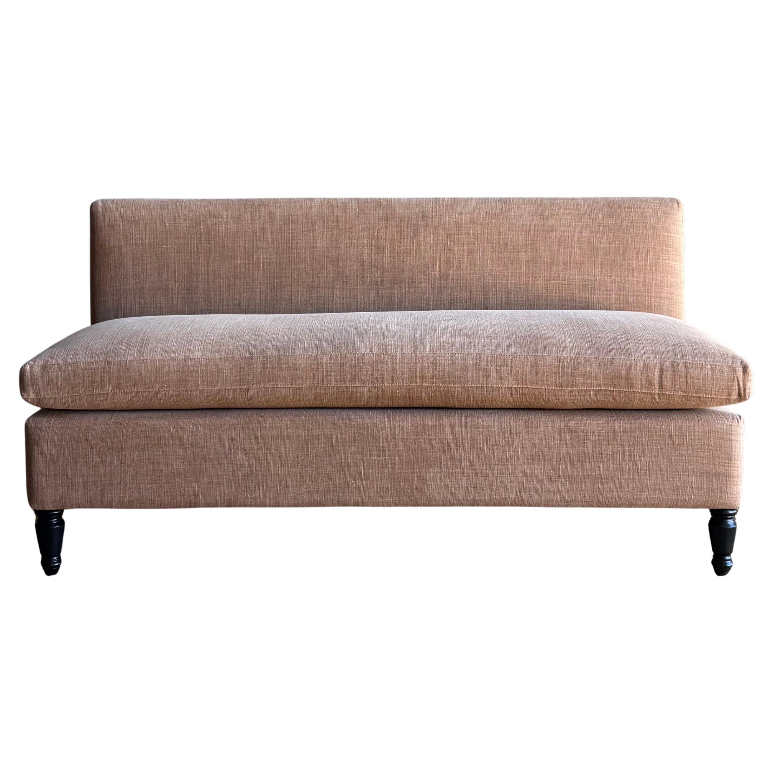 Custom Made Dining Banquette Bench Upholstered or Slip Covered COM