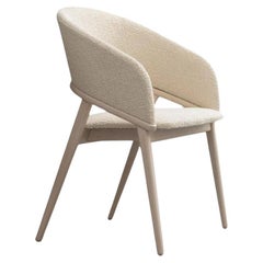Custom Made Dining Chair with Curved Ergonomic Back For Exceptional Comfort