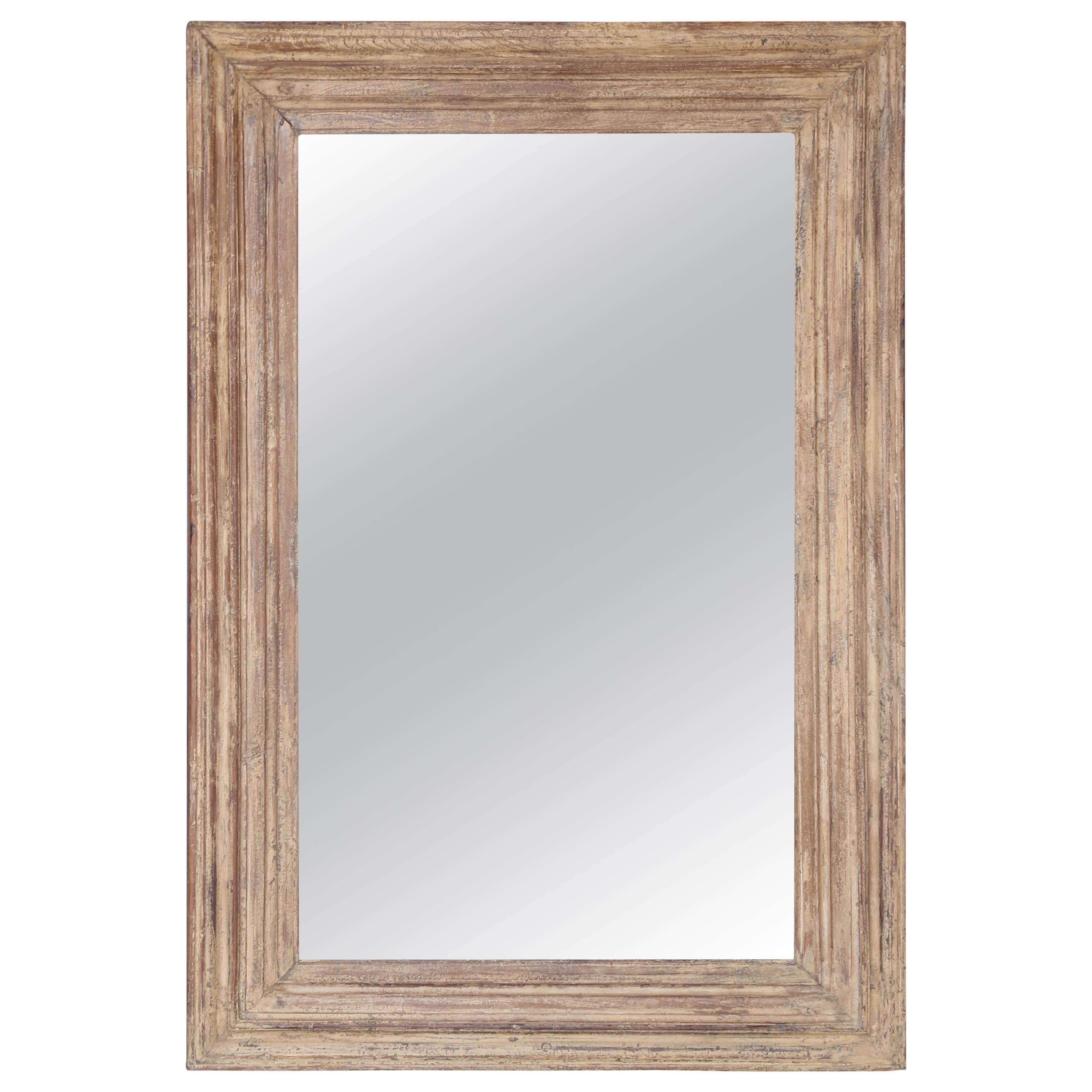 Custom Made Elegant Mirror Frame Comes from 19th Century British Plantation Home For Sale