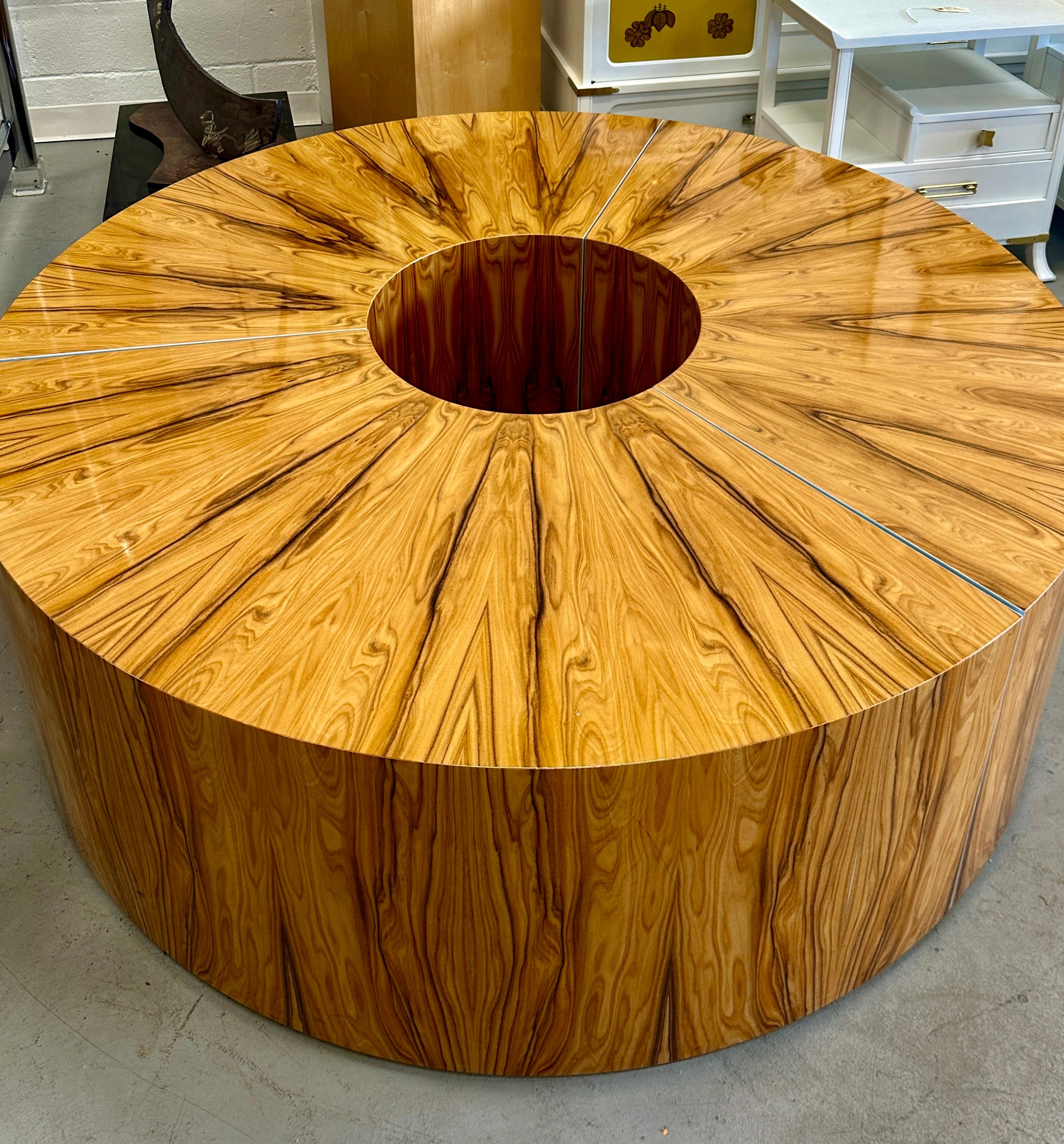Hand-Crafted Custom-Made Exotic Wood Configurable Coffee Table or Bench