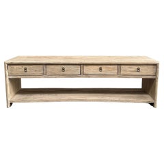 Custom Made for Marcela Low Console with Drawers