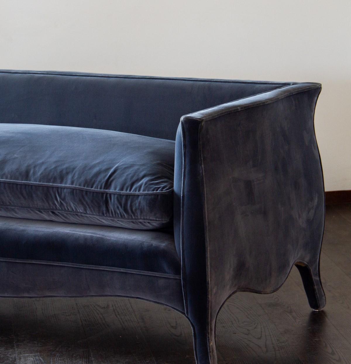 Contemporary Custom Made French Style Sofa
