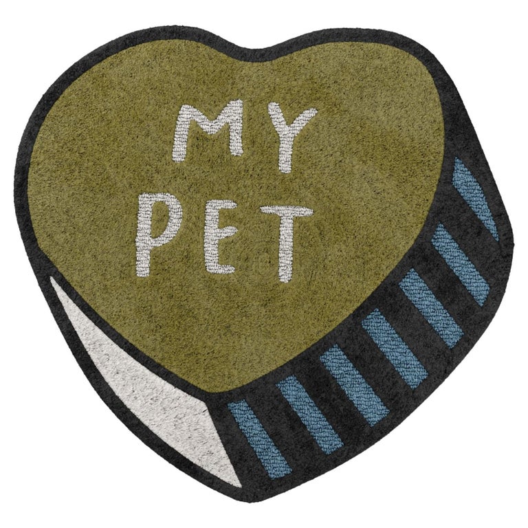 Pets Designs Rug Custom Made My Pet Shaped Design Rug for Pets For Sale at 1stDibs