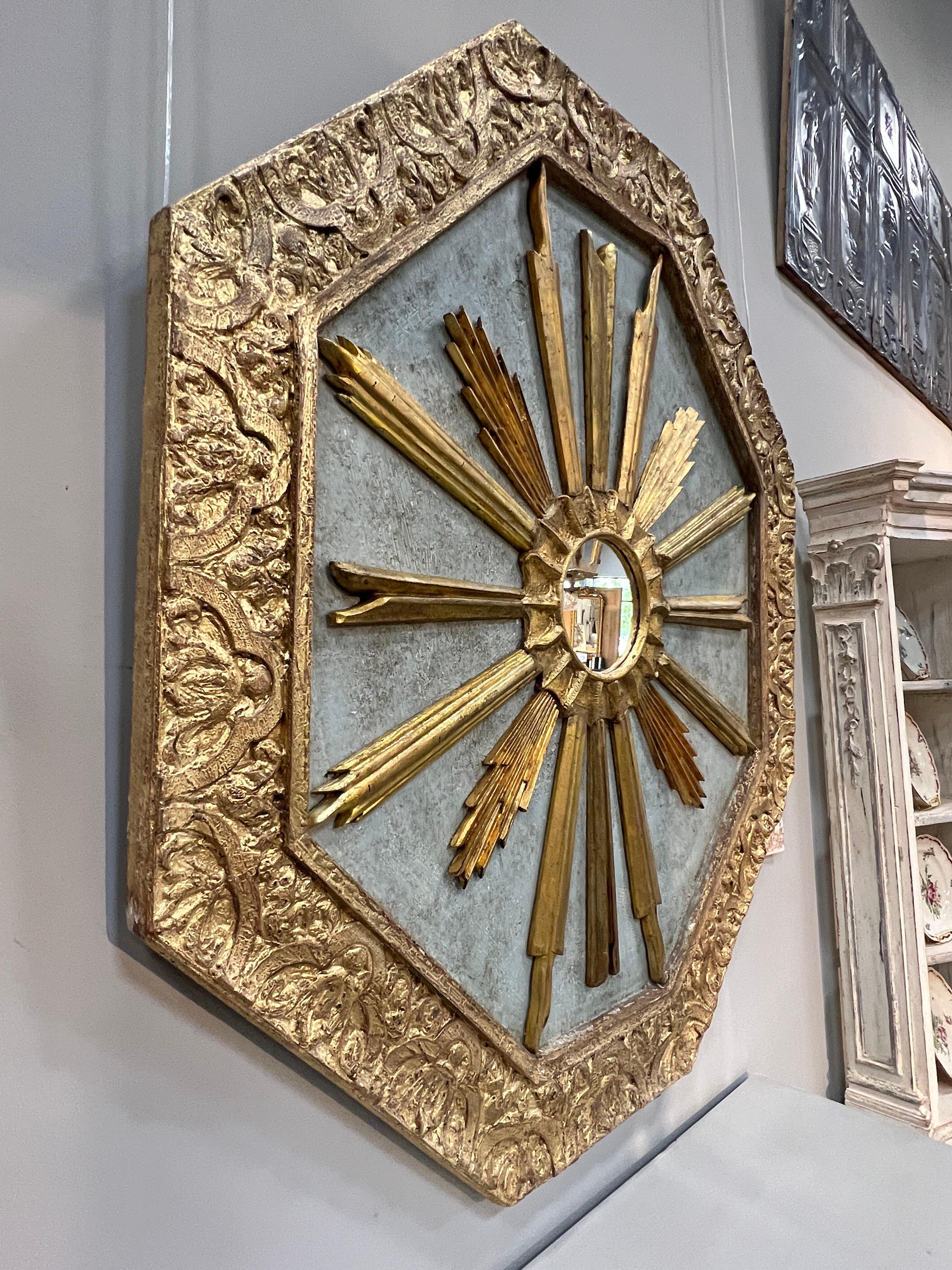 Espejo Y Arte De Pared Italianos A Medida, Dorado Oro siglo XX en venta