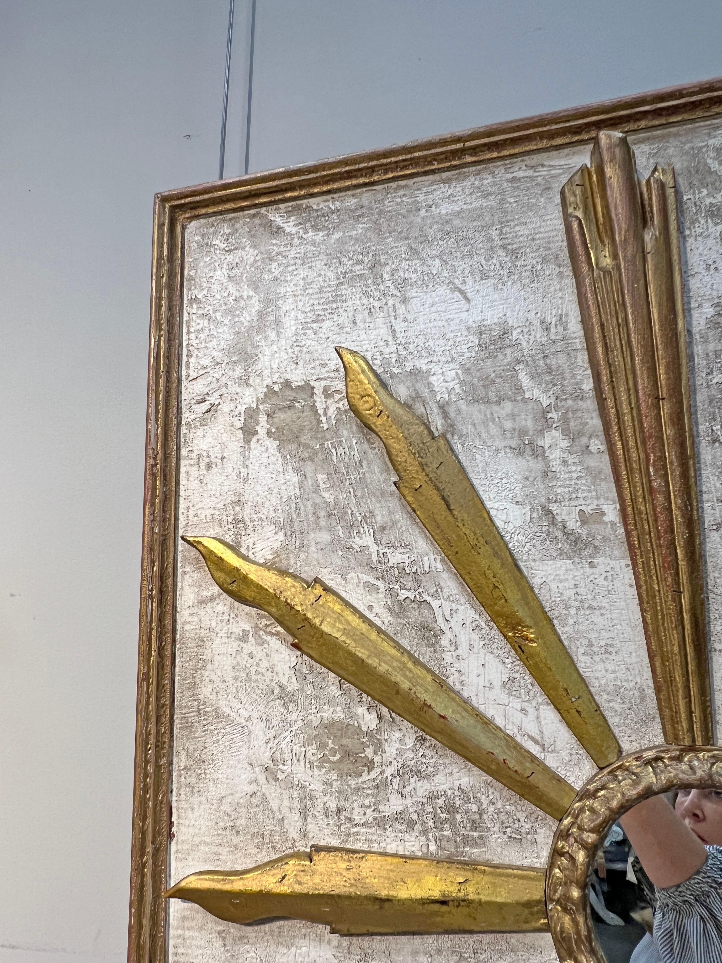 Espejo y Arte de Pared Italianos, Dorados a Medida siglo XX