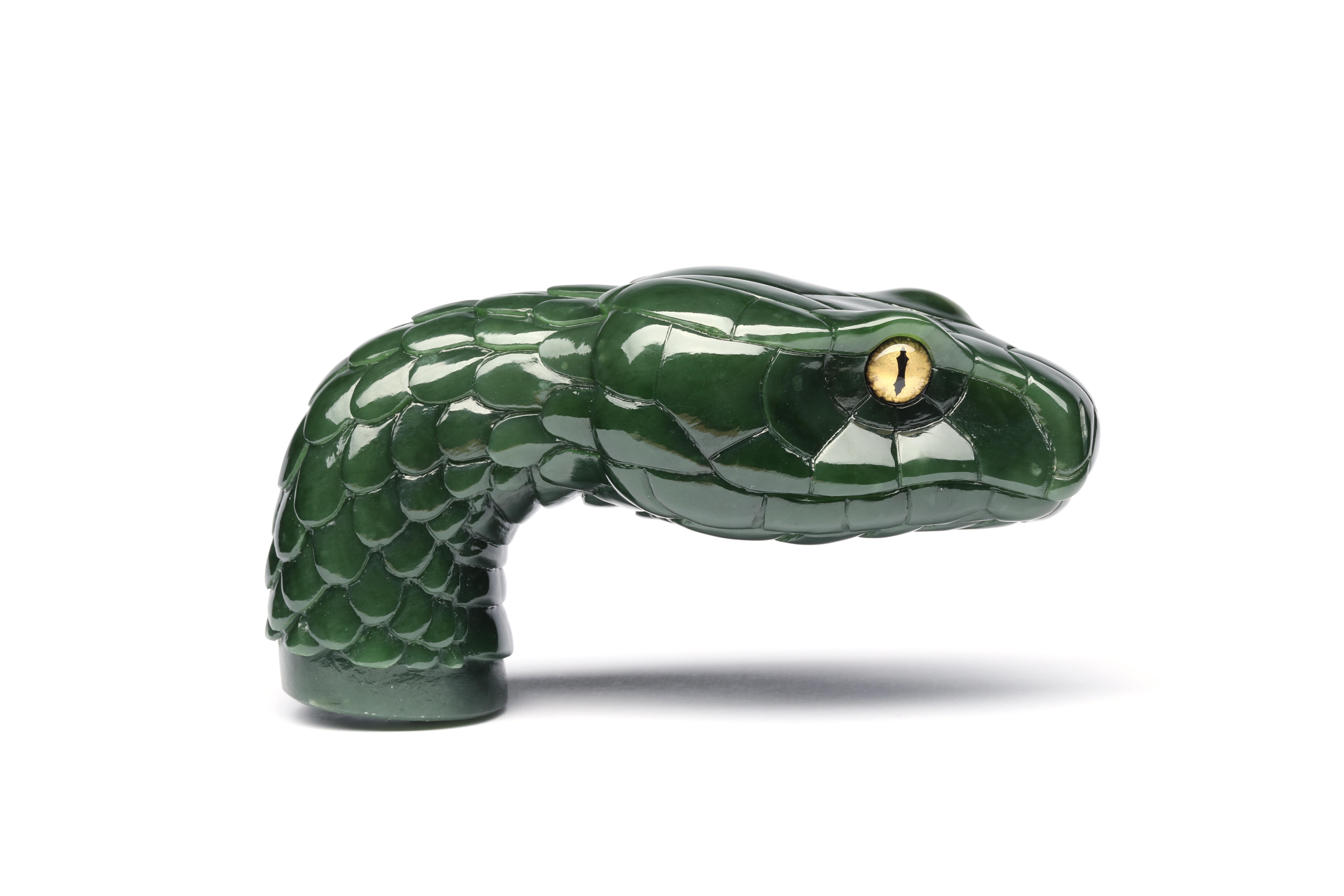 jade snake ring